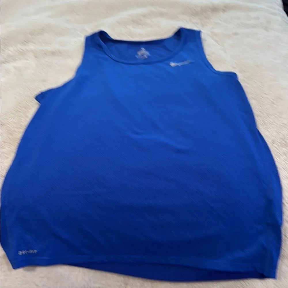 Nike Dri-FIT Royal Blue Tank